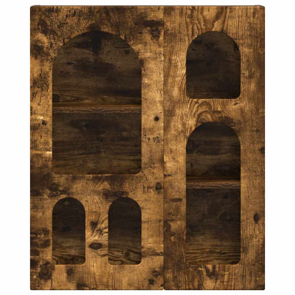 Armadio pensile Rovere fumÃ© 59 x 20 x 71.5 cm Legno multistrato
