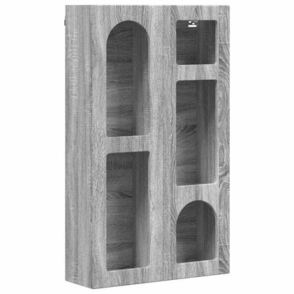 Armadio pensile con lo scaffale Grigio Sonoma 59 x 20 x 100 cm