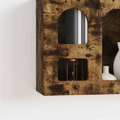 Armadio pensile Rovere fumÃ© 60 x 20 x 40 cm Legno multistrato