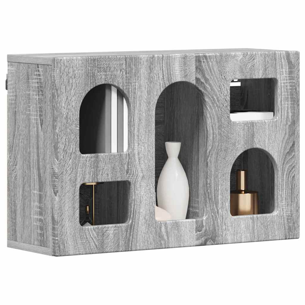 Armadio pensile Grigio Sonoma 60 x 20 x 40 cm Legno multistrato