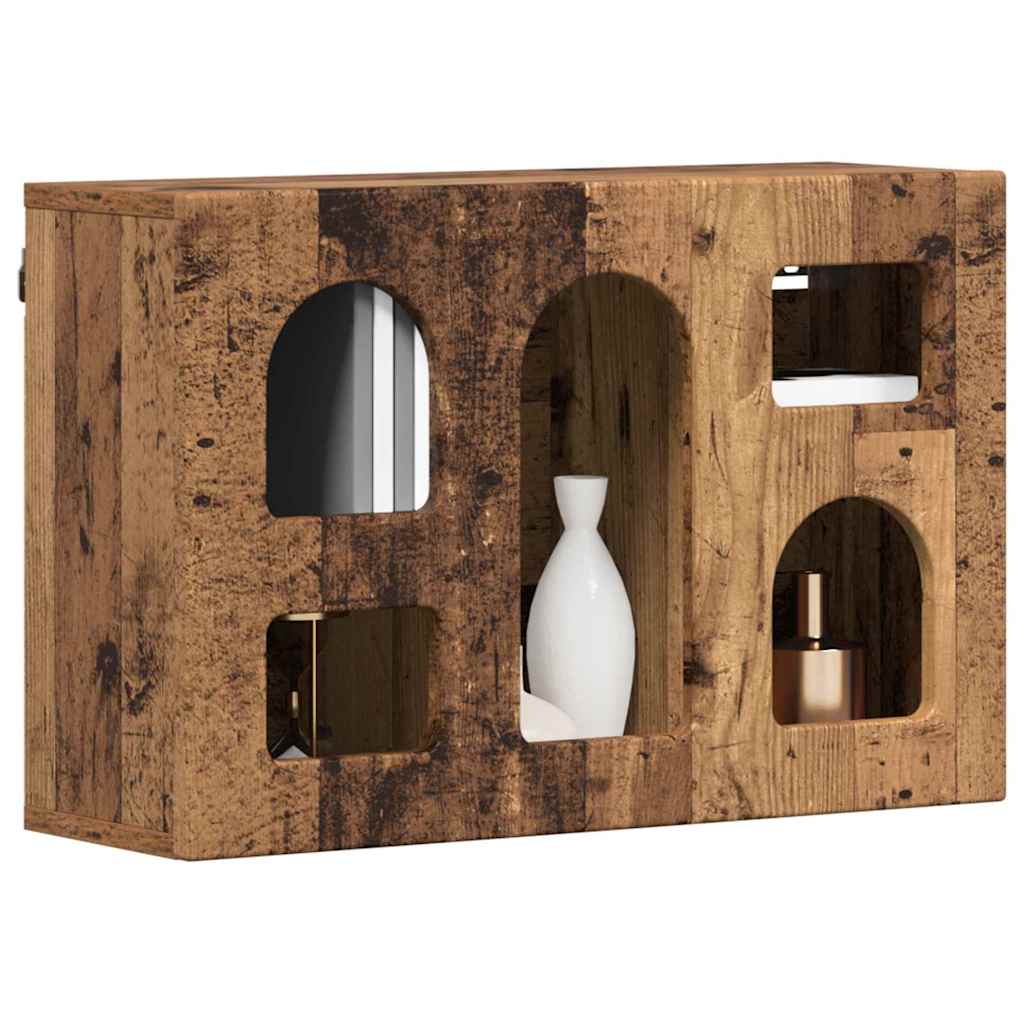 Armadio pensile Legno vecchio 60 x 20 x 40 cm Legno multistrato