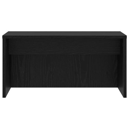 Scrivania a parete Rovere Nero 60 x 45 x 30 cm