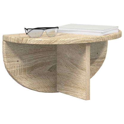 Scaffale da parete Rovere Sonoma 38 x 19 x 19 cm