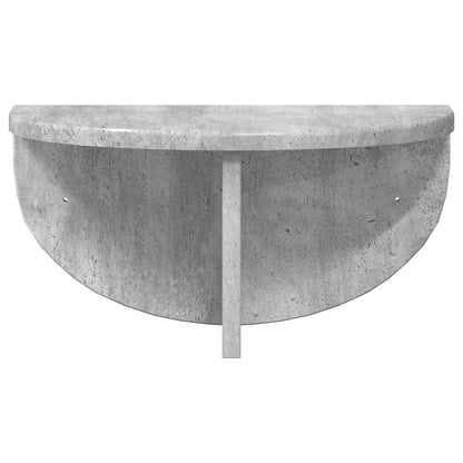 Scaffale da parete Grigio cemento 38 x 19 x 19 cm