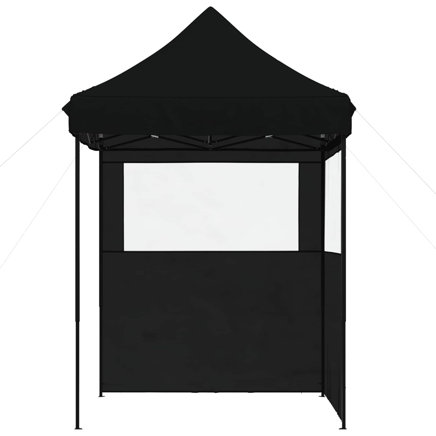 Tenda Party Nero 200 x 200 x 306 cm Tessuto Oxford