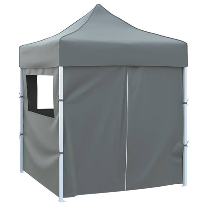 Tenda Party Antracite 200 x 200 x 315 cm Tessuto Oxford