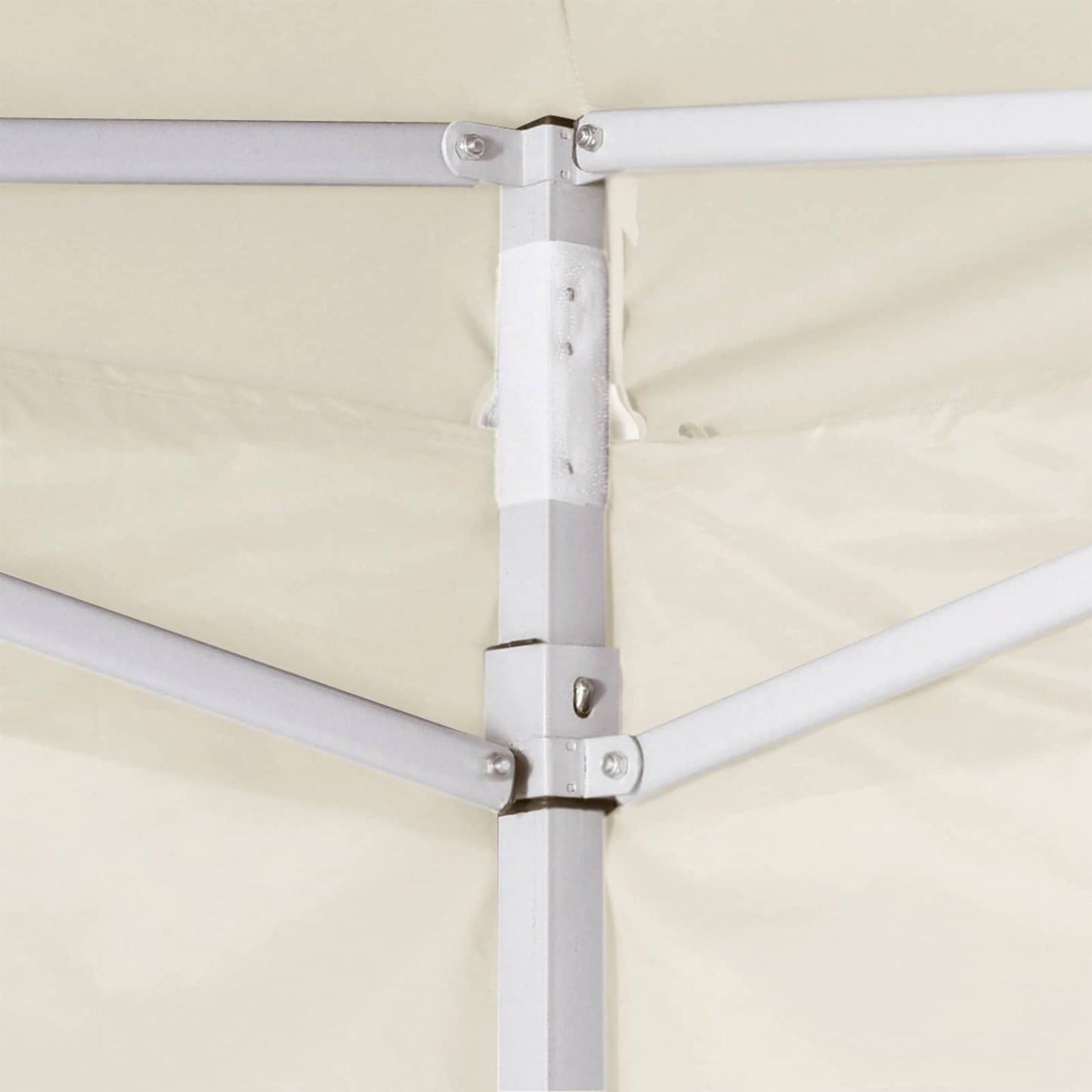 Tenda Party Crema 291 x 291 x 315 cm Tessuto Oxford
