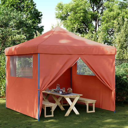 Tenda Party Terracotta 292 x 292 x 315 cm Tessuto Oxford