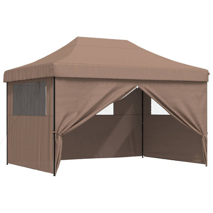 Tenda Party Marrone 279 x 410 x 315 cm Tessuto Oxford