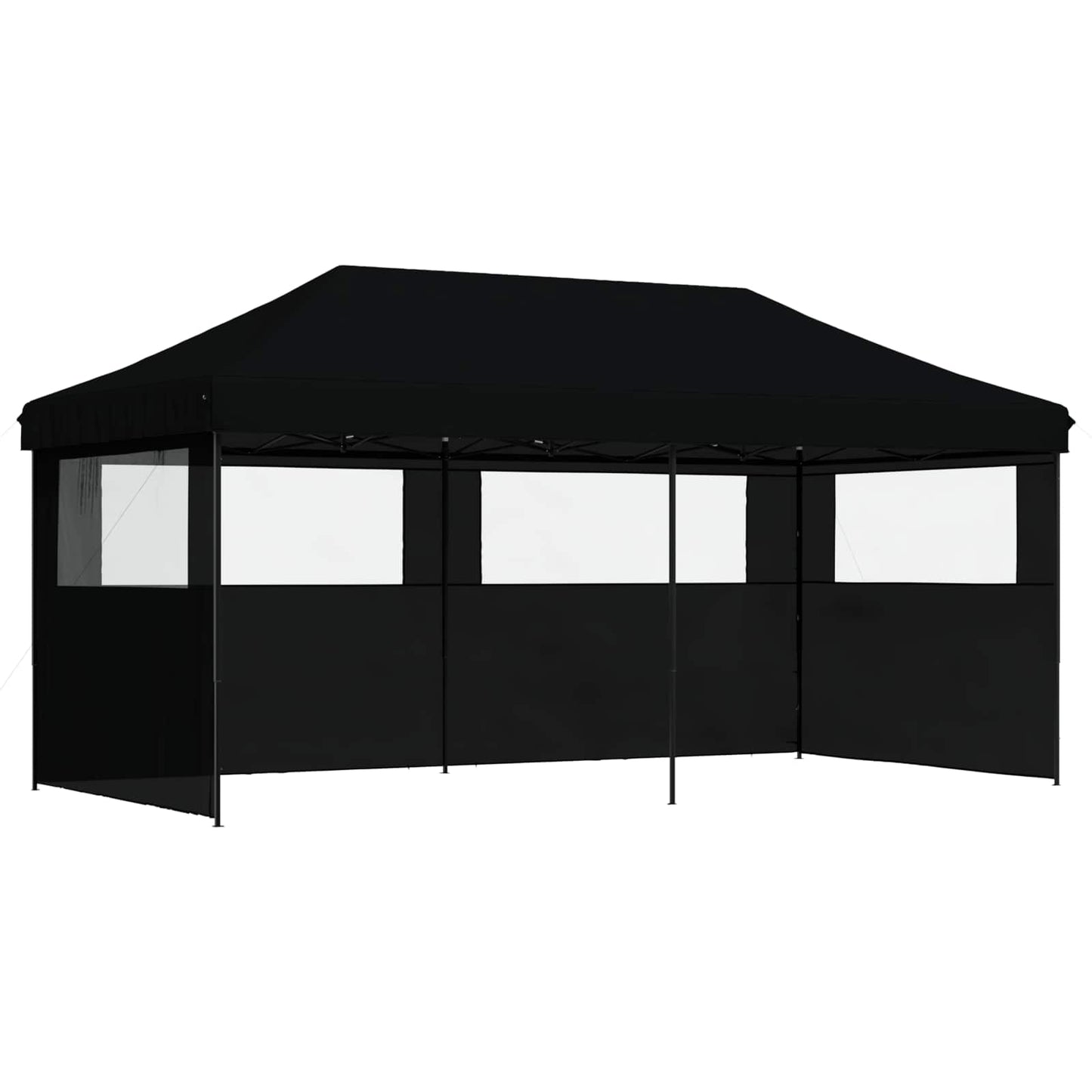 Tenda Party Nero 292 x 580 x 315 cm Tessuto Oxford