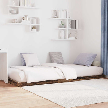Struttura letto a terra Legno vecchio 75 x 190 cm