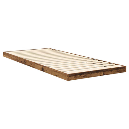 Struttura letto a terra Legno vecchio 80 x 200 cm