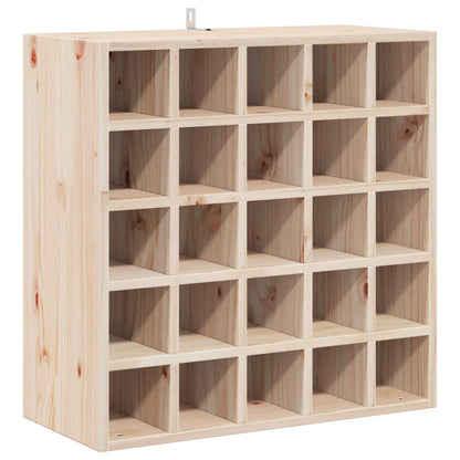 Portabottiglie 2 pcs Naturale 56 x 25 x 56 cm Pino massello