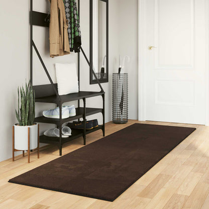 Tappeti per area HUARTE Marrone 250 x 80 cm Poliestere
