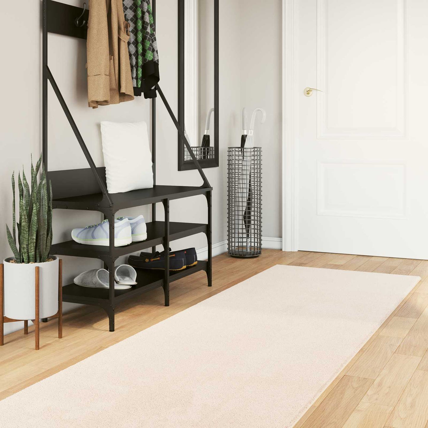 Tappeti per area HUARTE Beige 500 x 80 cm Poliestere