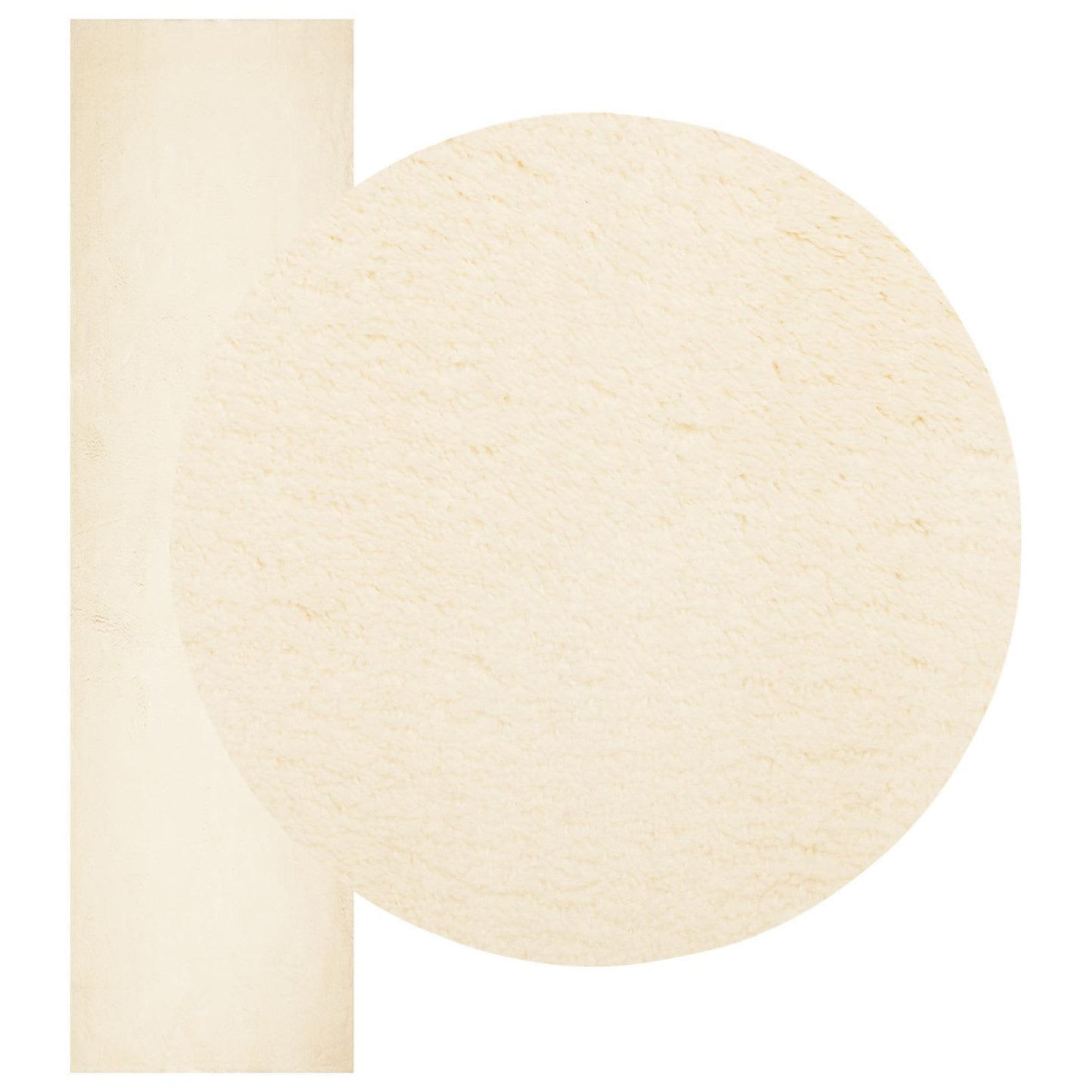Tappeti per area HUARTE Crema 400 x 80 cm Poliestere