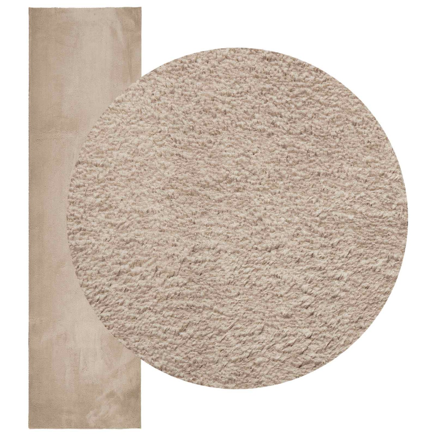 Tappeti per area HUARTE Sabbia 300 x 80 cm Poliestere