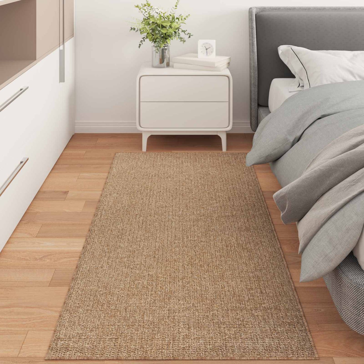 Tappeti per area AGIRA Naturale 150 x 80 cm Poliestere