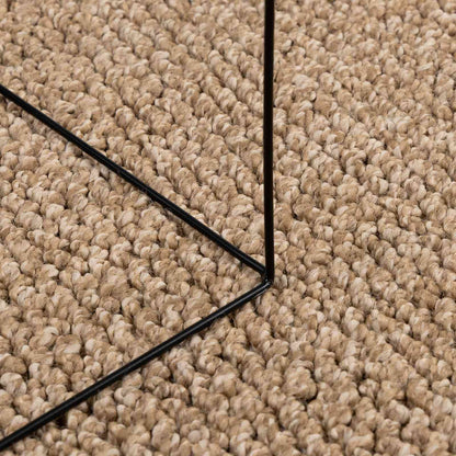 Tappeti per area Quadrato AGIRA Naturale 200 x 200 cm