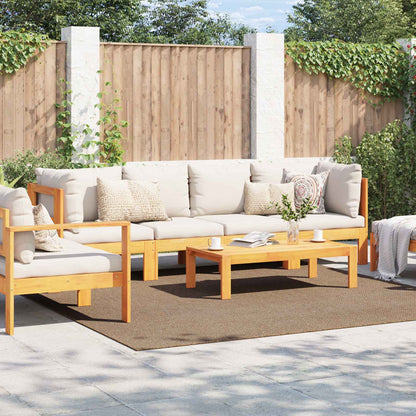 Tappeti per area Quadrato AGIRA Naturale 240 x 240 cm