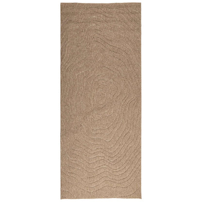Tappeti per area MoirÃ© AGIRA Naturale 150 x 80 cm Poliestere