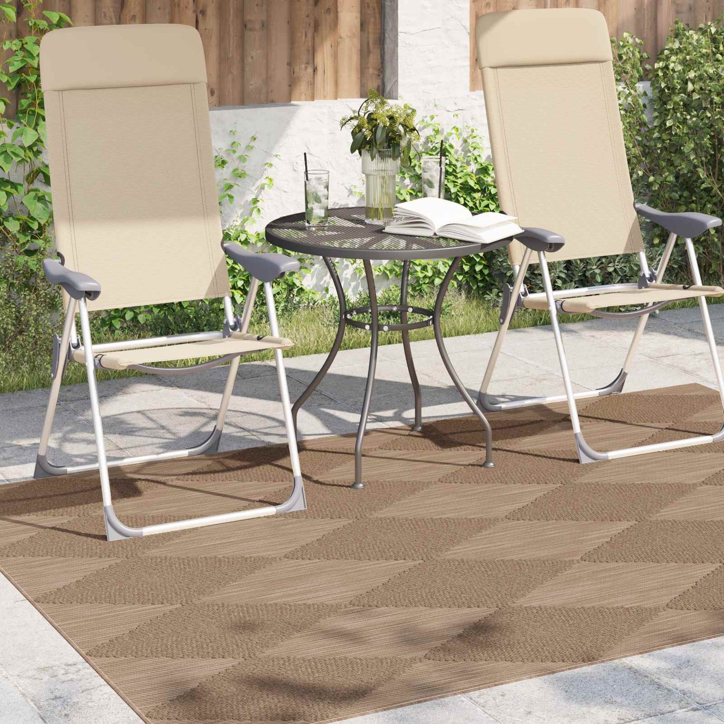 Tappeti per area AGIRA Naturale 200 x 140 cm Poliestere