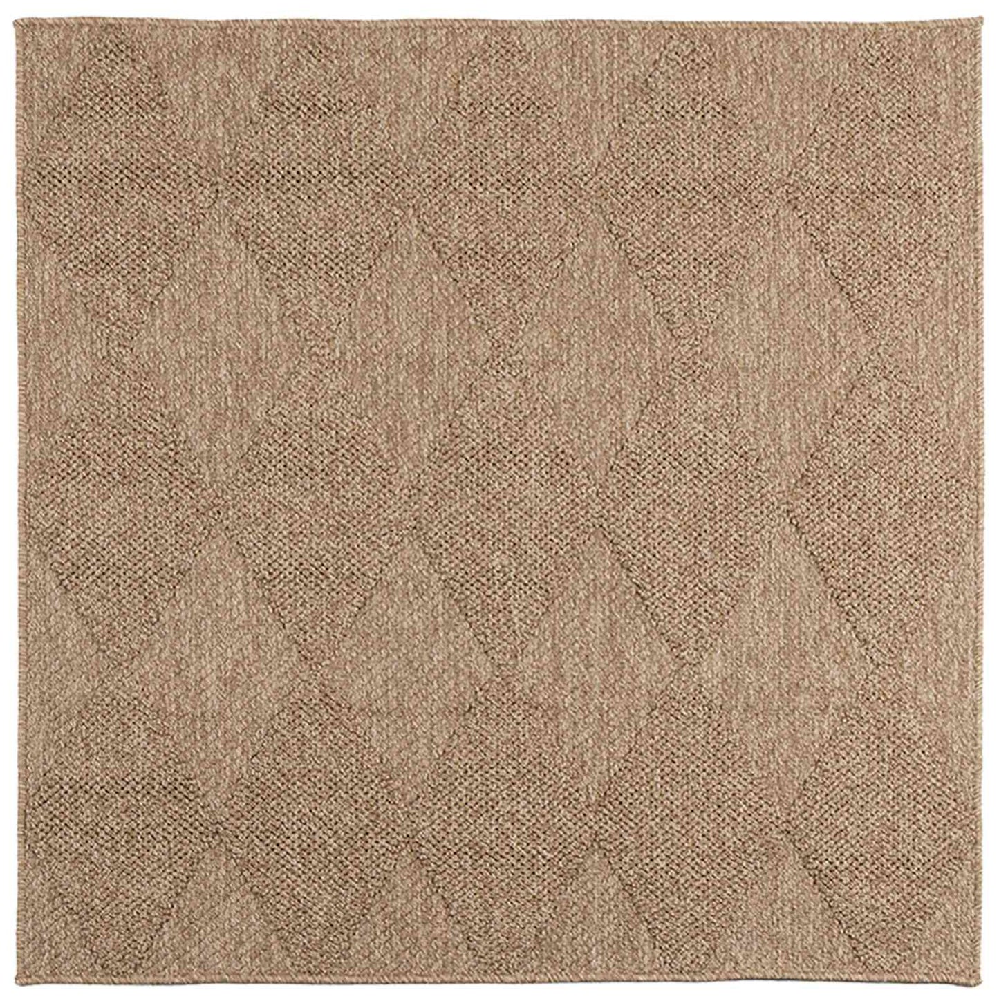 Tappeti per area Quadrato AGIRA Naturale 200 x 200 cm