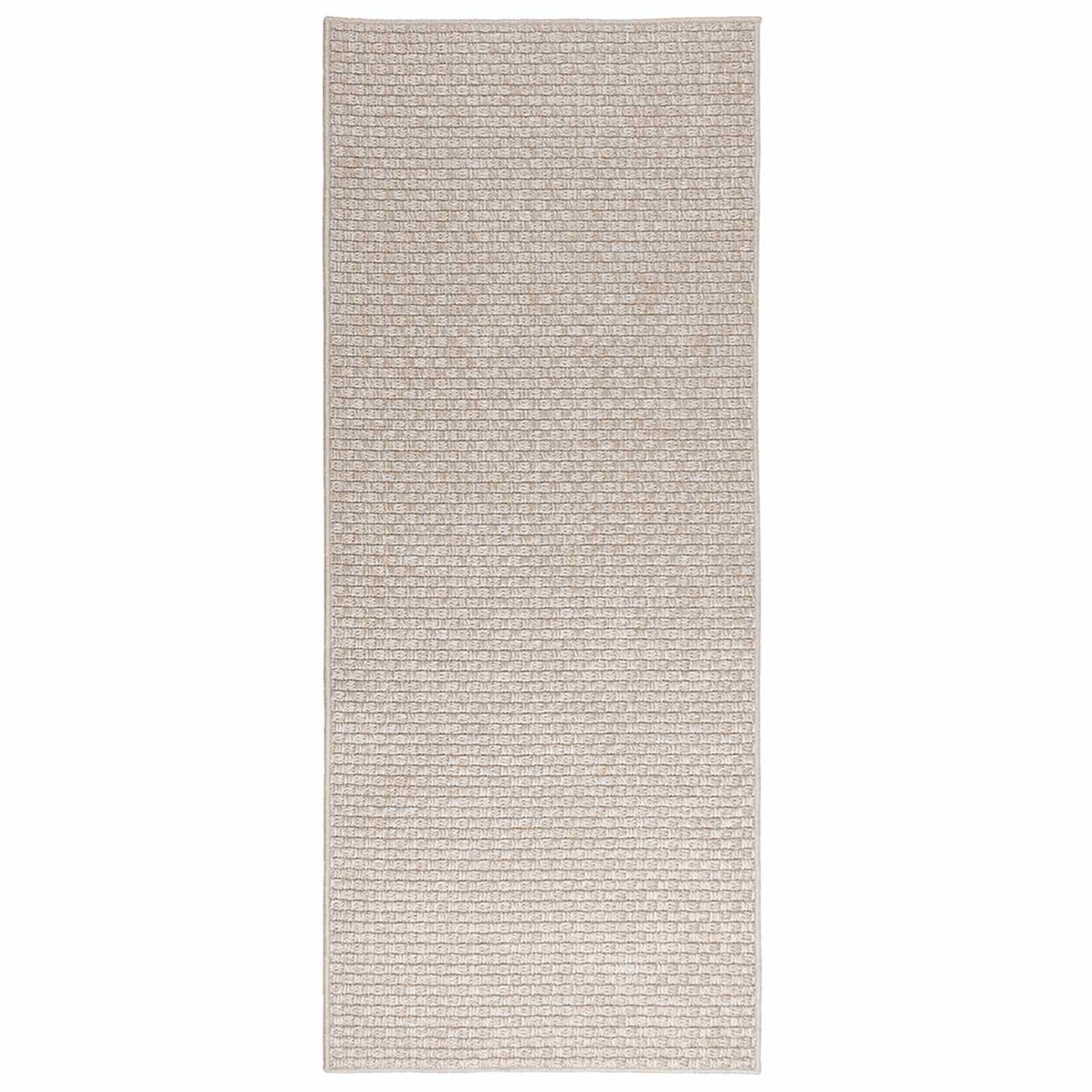 Tappeti per area Rettangolare FARO Crema 150 x 80 cm Poliestere