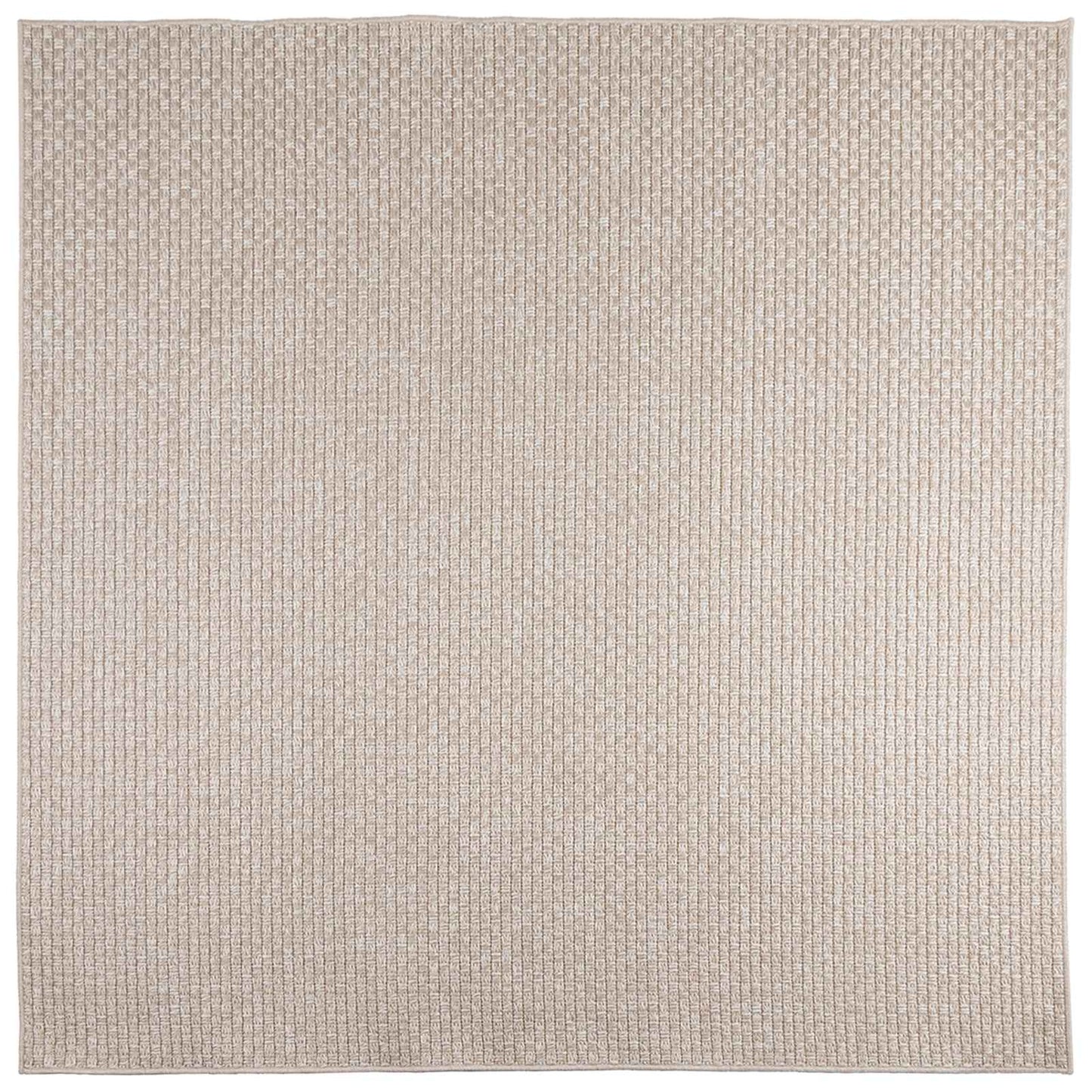 Tappeti per area Quadrato FARO Crema 120 x 120 cm Poliestere
