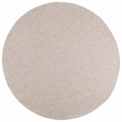 Tappeti per area Rotondo FARO Crema Ã˜ 120 CM Poliestere