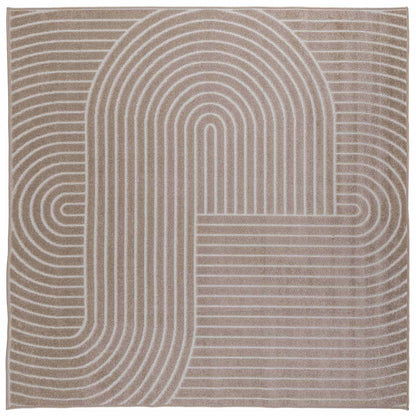 Tappeti per area Quadrato PALMERAS Beige 240 x 240 cm
