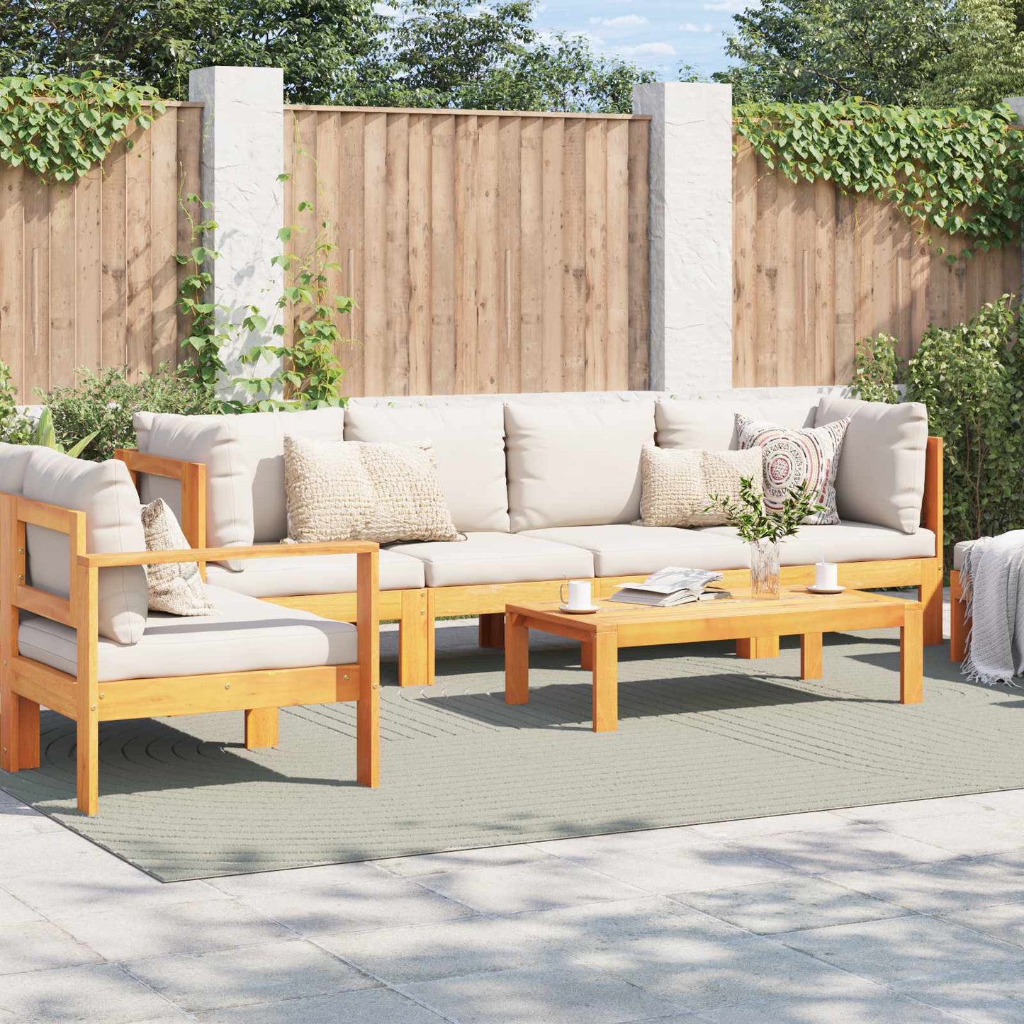 Tappeti per area PALMERAS Verde 340 x 240 cm Poliestere