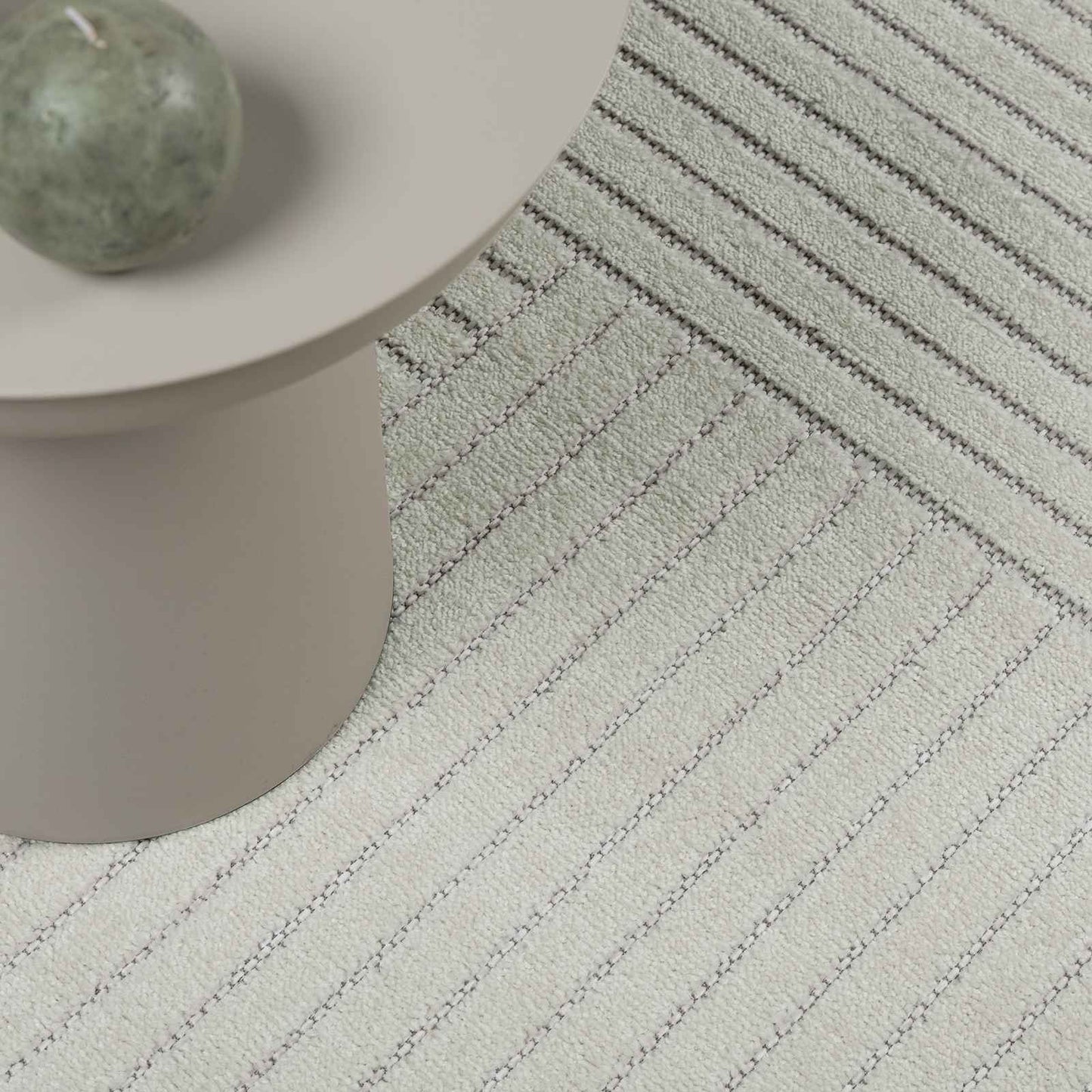 Tappeti per area Rotondo PALMERAS Verde Ã˜ 120 CM Poliestere