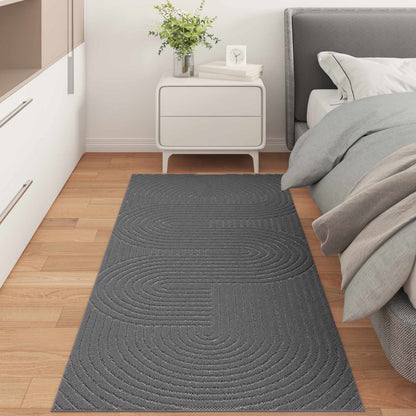 Tappeti per area PALMERAS Antracite 150 x 80 cm Poliestere