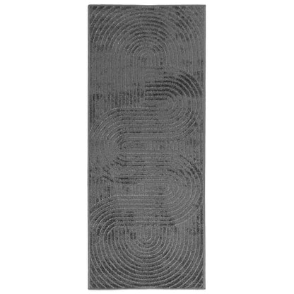 Tappeti per area PALMERAS Antracite 200 x 80 cm Poliestere