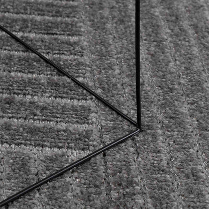 Tappeti per area PALMERAS Antracite 170 x 120 cm Poliestere