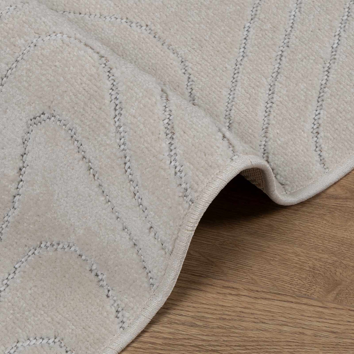 Tappeti per area PALMERAS Crema 170 x 120 cm Poliestere