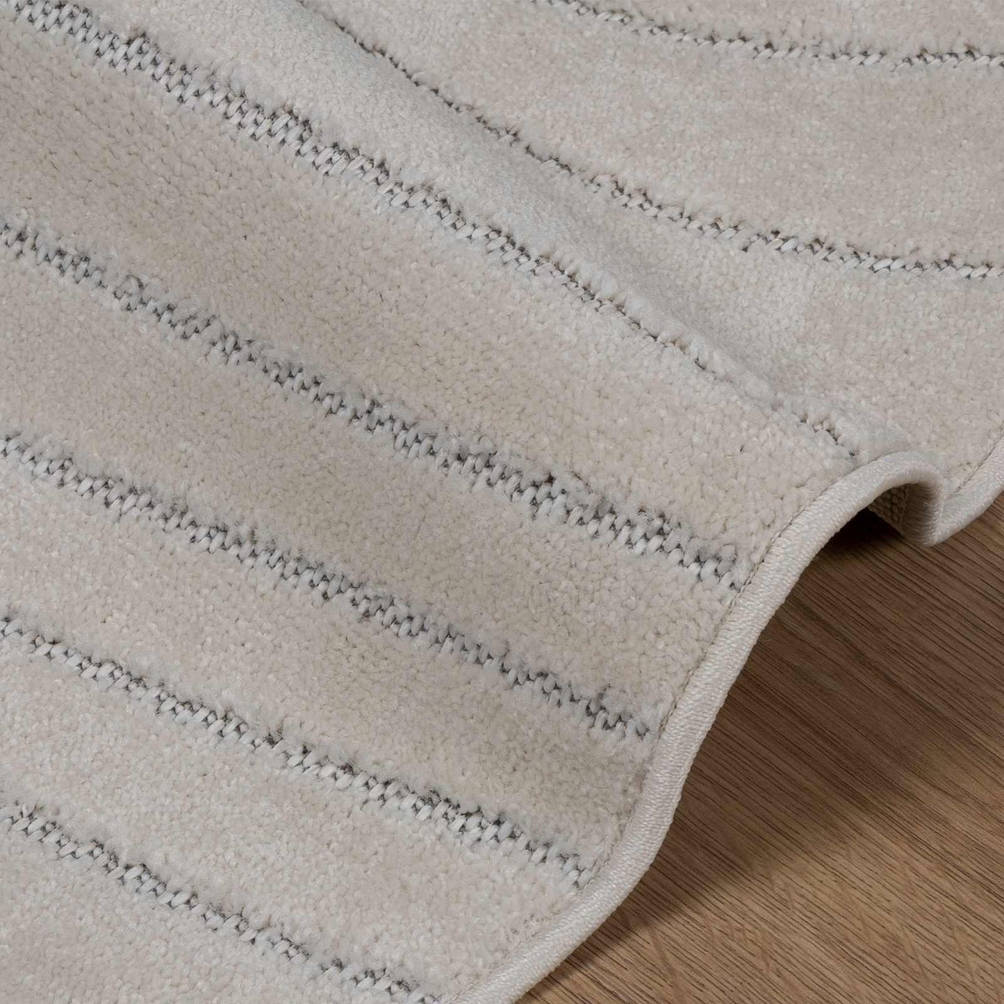 Tappeti per area Rotondo PALMERAS Crema Ã˜ 120 CM Poliestere