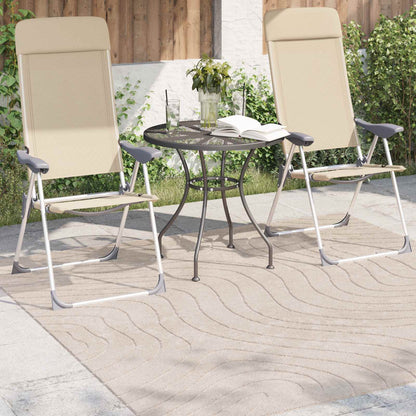 Tappeti per area Quadrato PALMERAS Beige 120 x 120 cm