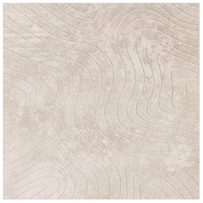 Tappeti per area Quadrato PALMERAS Beige 120 x 120 cm