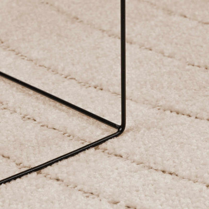 Tappeti per area Rotondo PALMERAS Beige Ã˜ 160 CM Poliestere