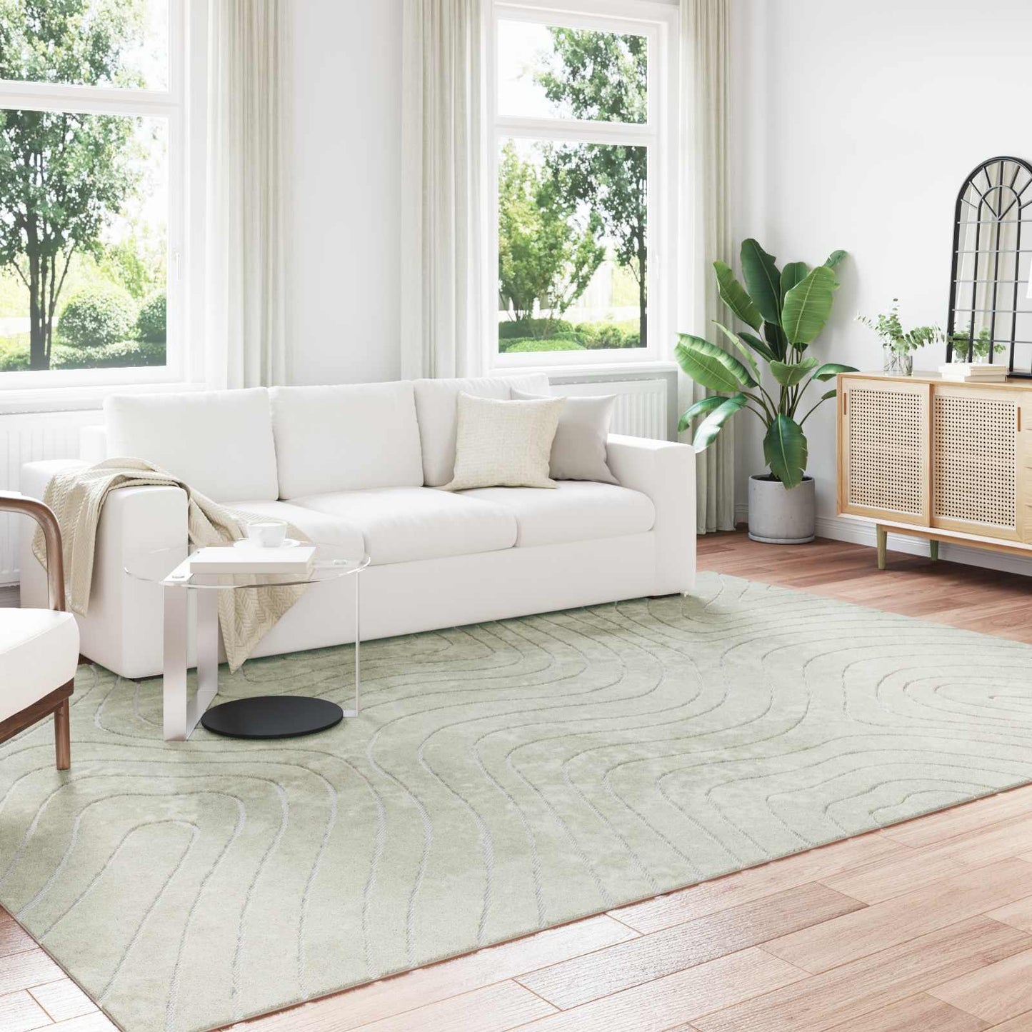 Tappeti per area PALMERAS Verde 280 x 200 cm Poliestere