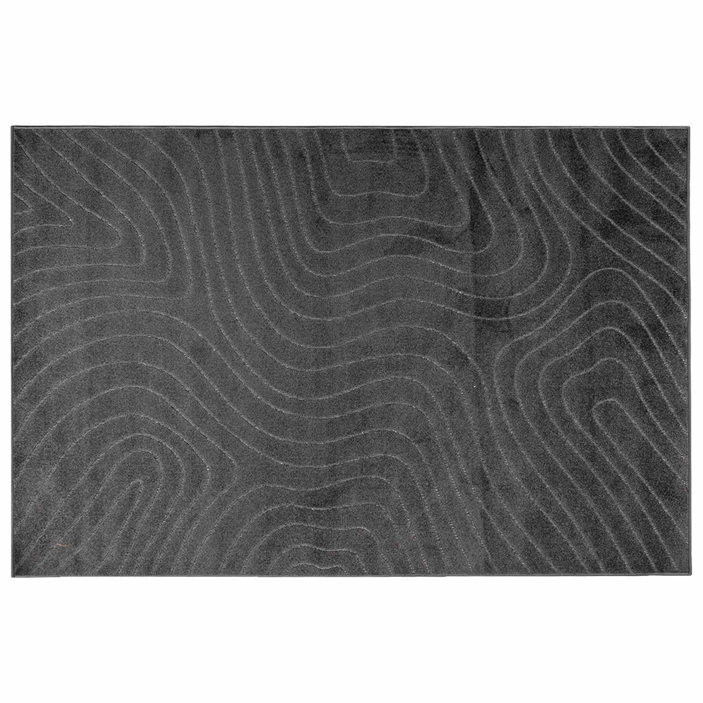 Tappeti per area PALMERAS Antracite 340 x 240 cm Poliestere