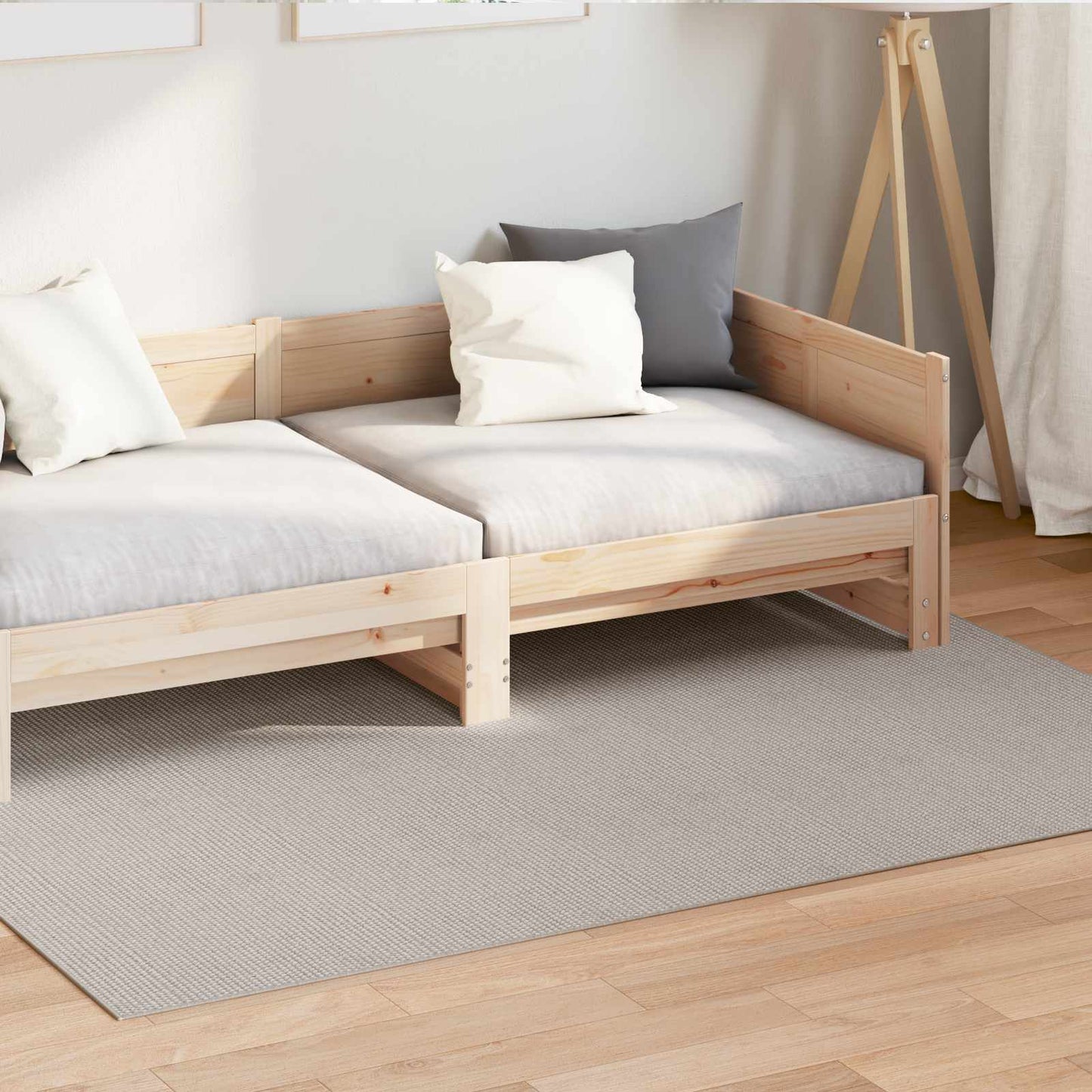 Tappeti per area Rettangolare LUGO Crema 200 x 140 cm