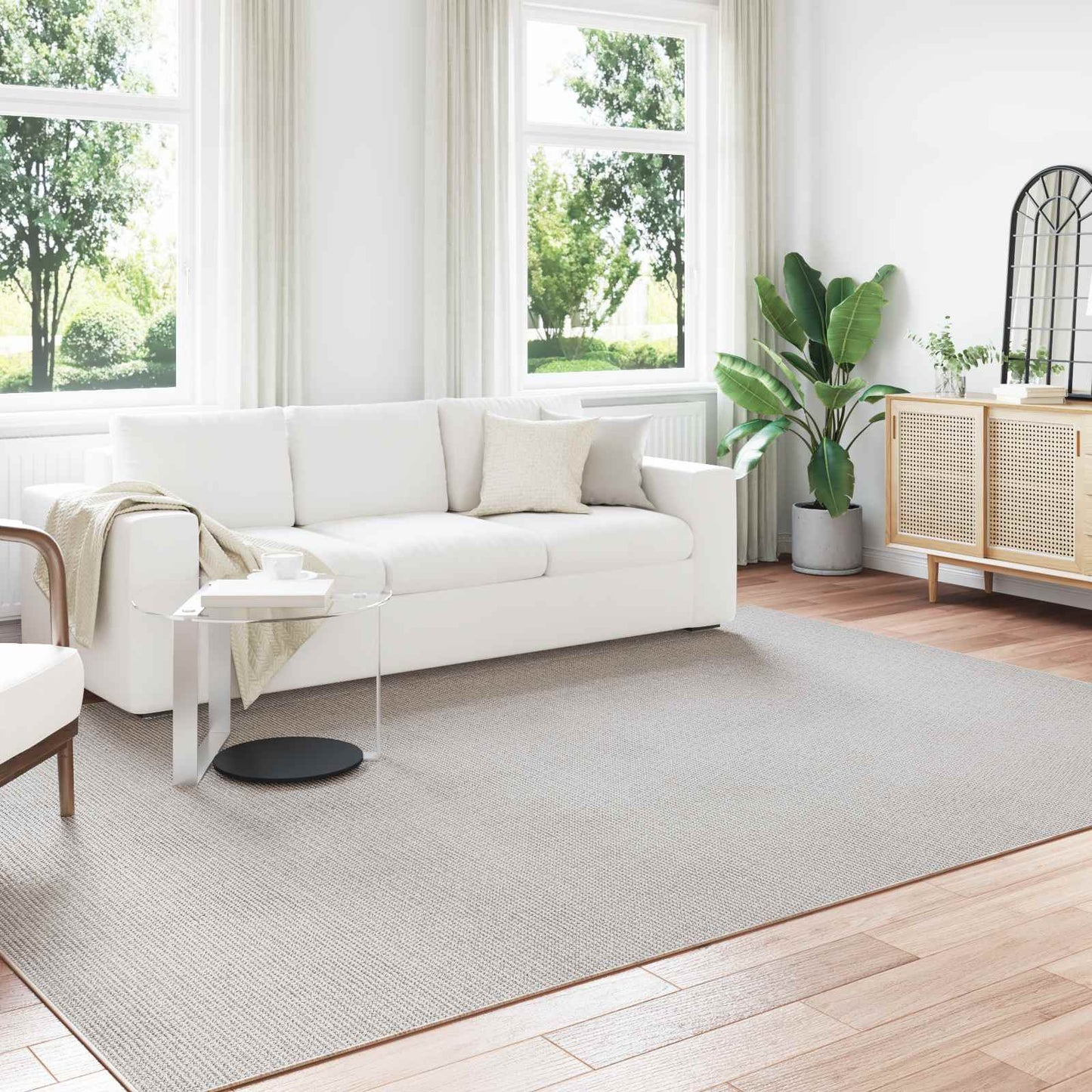 Tappeti per area Rettangolare LUGO Crema 280 x 200 cm