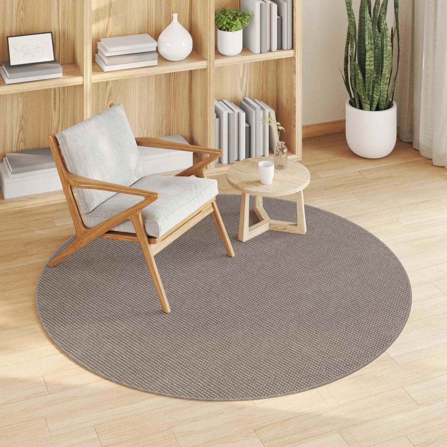 Tappeti per area Rotondo LUGO Talpa Ã˜ 120 CM Poliestere