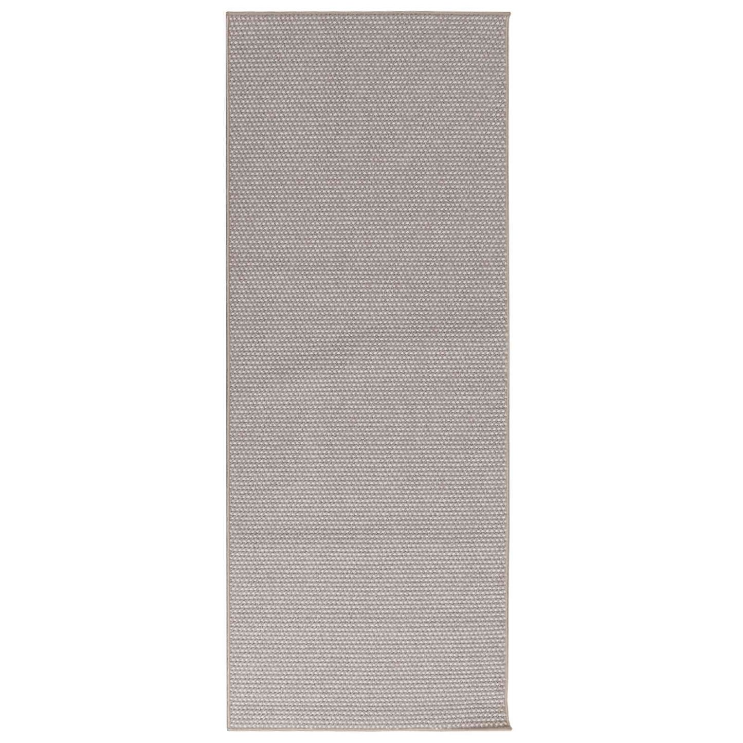 Tappeti per area LUGO Crema e Taupe 200 x 80 cm Poliestere