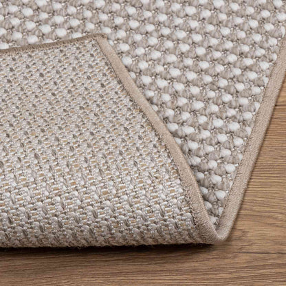 Tappeti per area LUGO Crema e Taupe 230 x 160 cm Poliestere