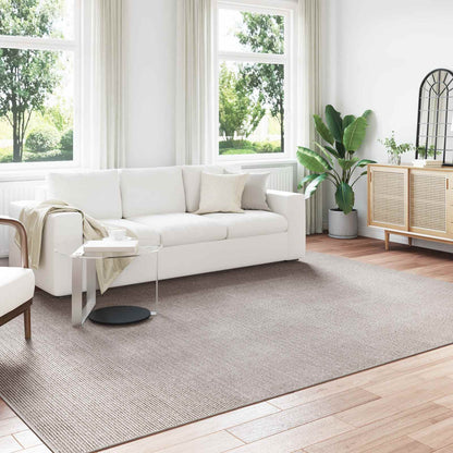 Tappeti per area LUGO Crema e Taupe 280 x 200 cm Poliestere