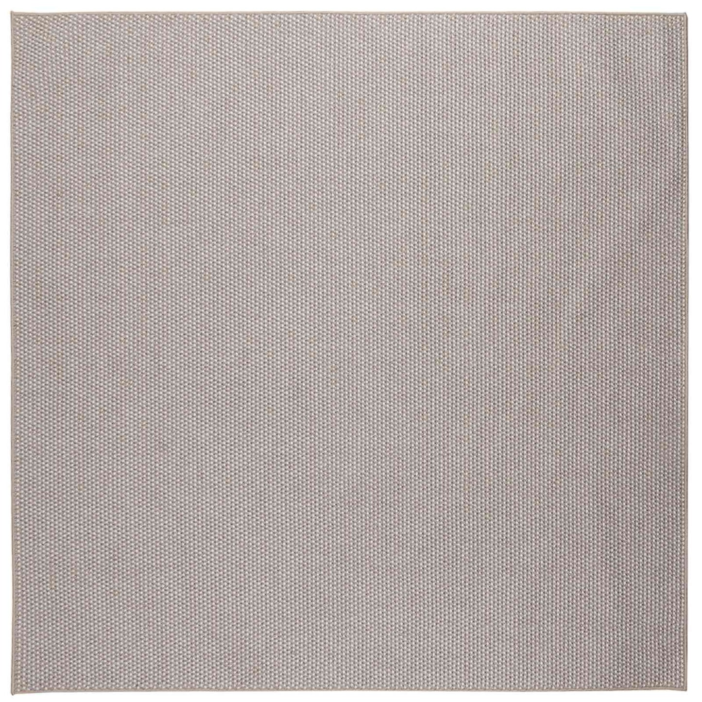 Tappeti per area LUGO Crema e Taupe 120 x 120 cm Poliestere